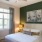 Bedroom with Picture Window & Ceiling Fan